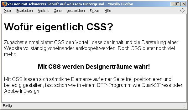 Version mit schwarzer Schrift auf weißem Hintergrund