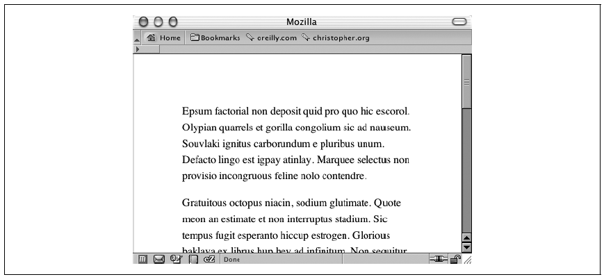 Erhöhter Abstand zwischen den Textzeilen
