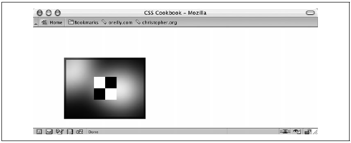 Hintergrundbild wird 75px rechts und 150px unterhalb linker oberen Ecke des Ansichtsbereichs platziert
