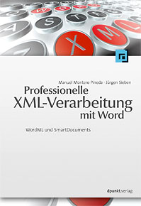 Abbildung Buchcover 'Professionelle XML-Verarbeitung mit Word'
