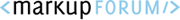 Logo der XML-Konferenz Markupforum