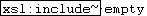 xsl:include
